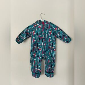 Patagonia Baby Reversible Puff-ball Bunting 12-18 Months